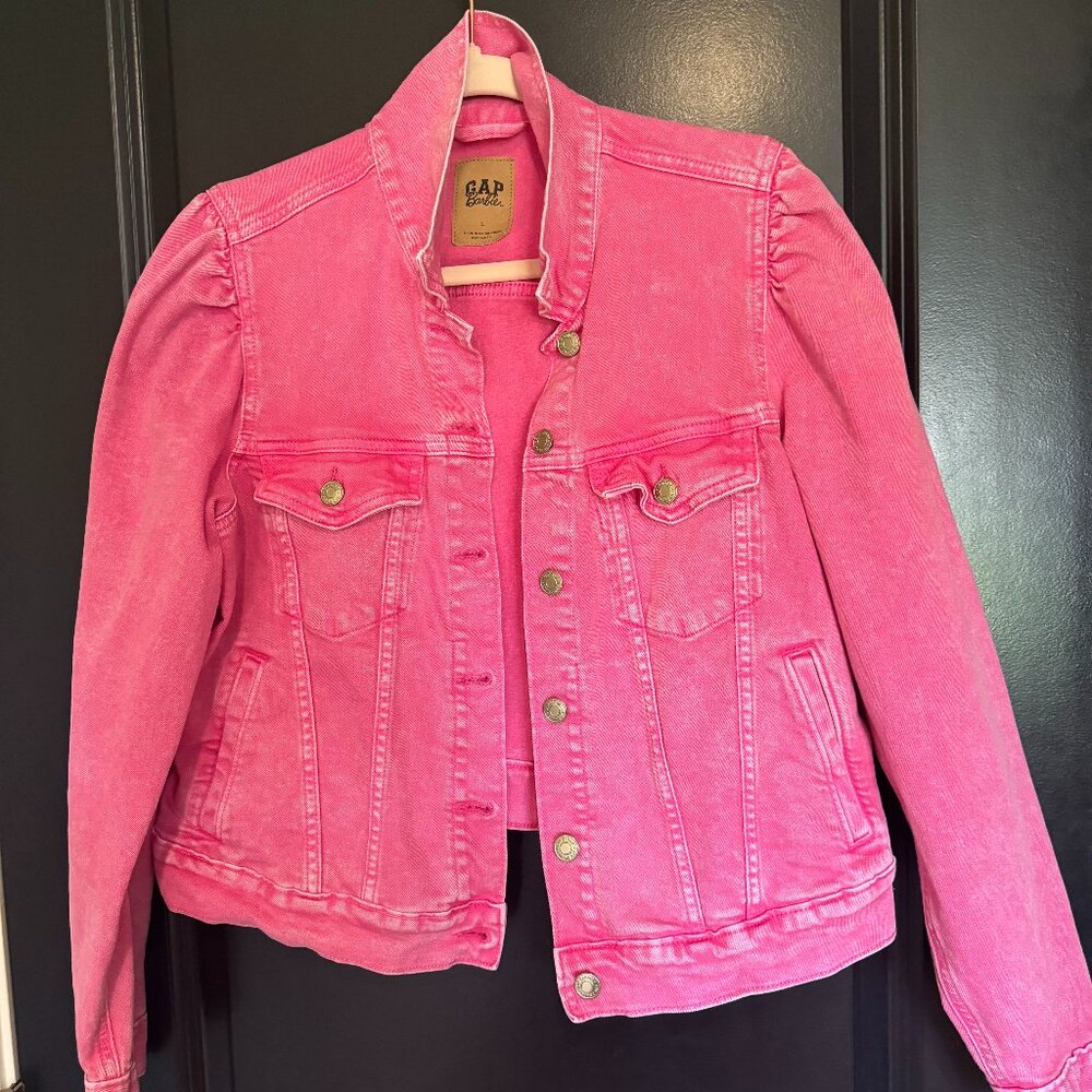 Cropped Jean Jacket - image 1
